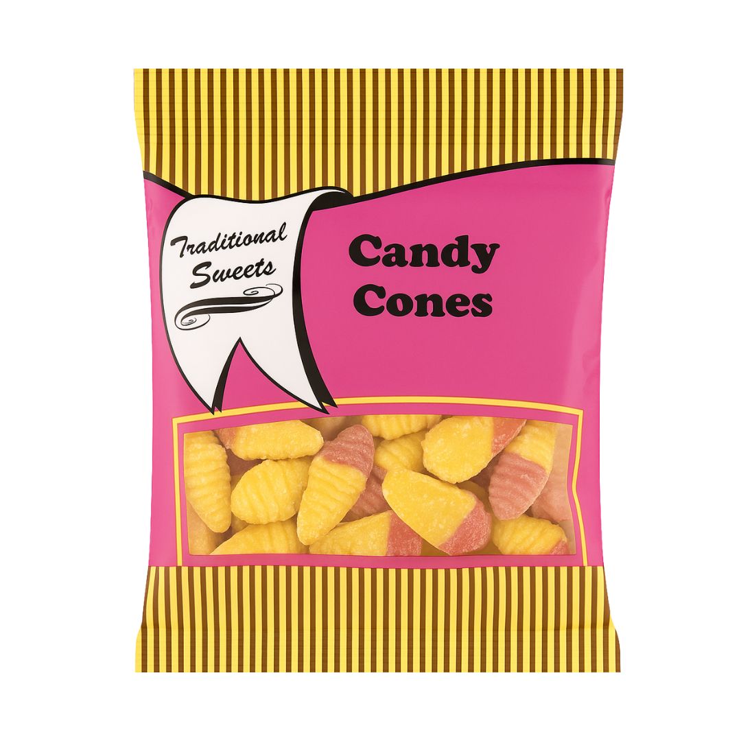 Retro Pick N Mix Traditional Sweets Candy Cones