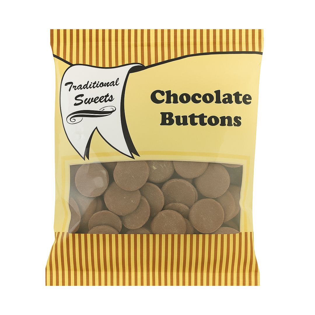 Retro Pick N Mix Traditional Sweets Chocolate Buttons