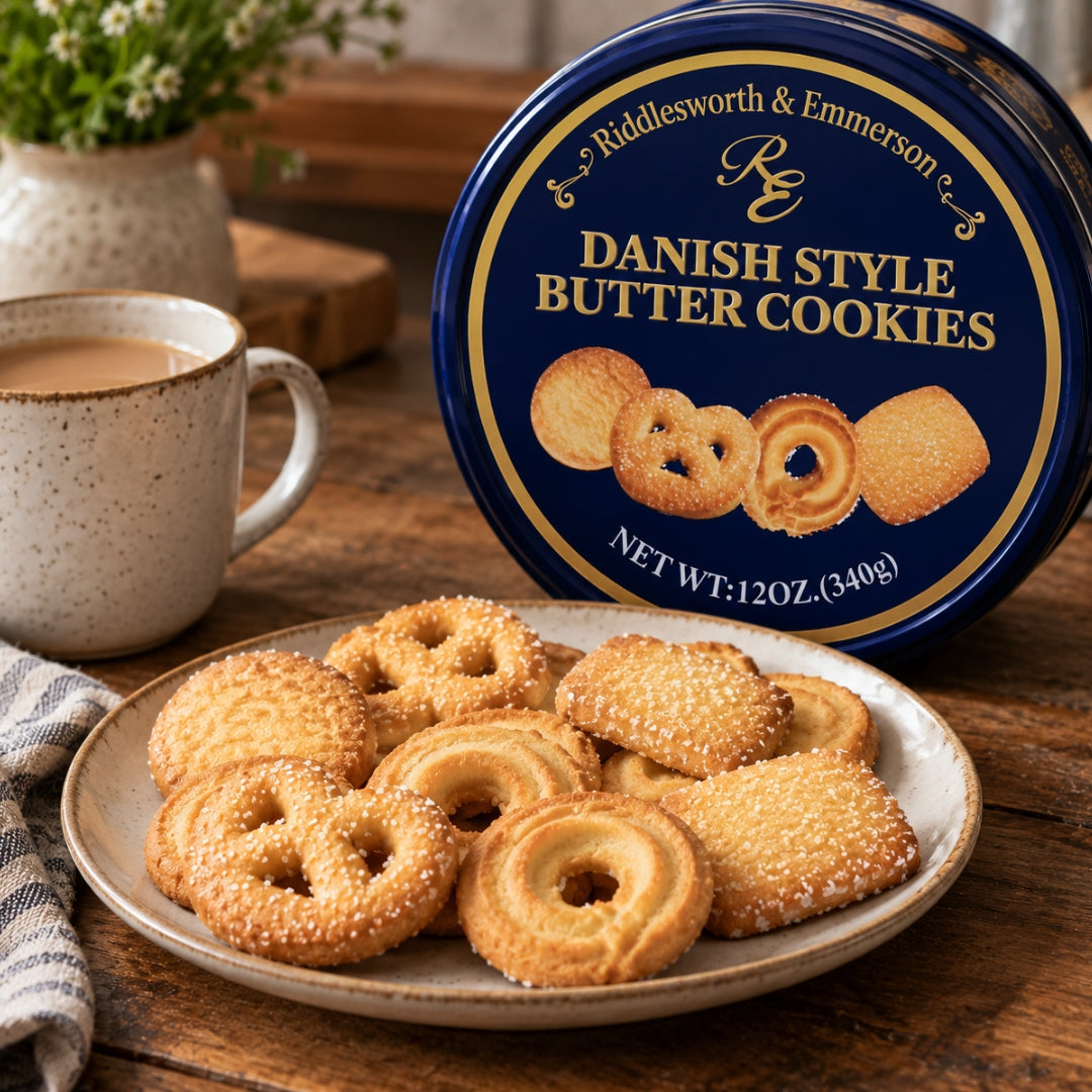 Riddlesworth & Emmerson's Danish Style Butter Cookies
