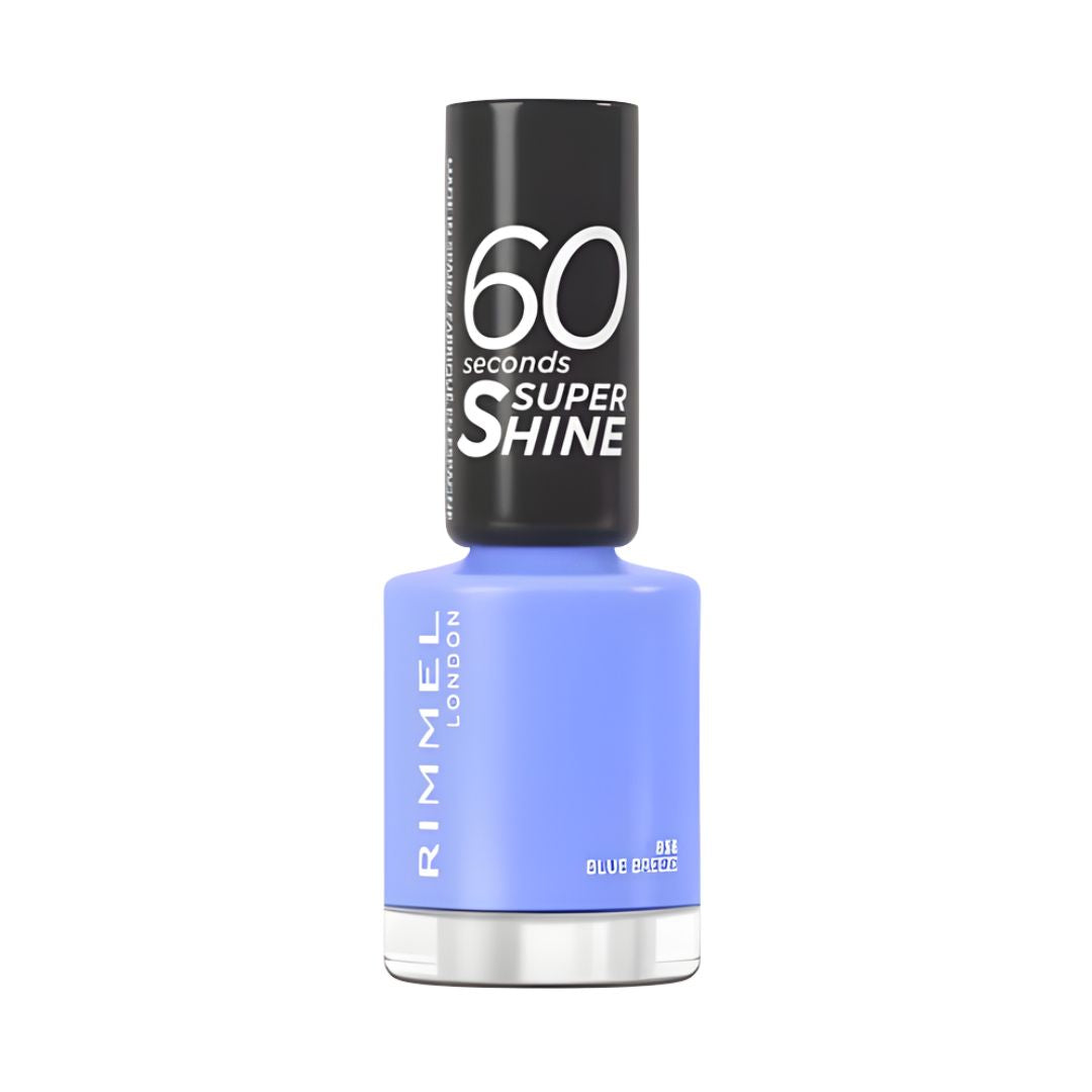 Rimmel London 60 Seconds Super Shine Nail Polish 856 Blue Breeze