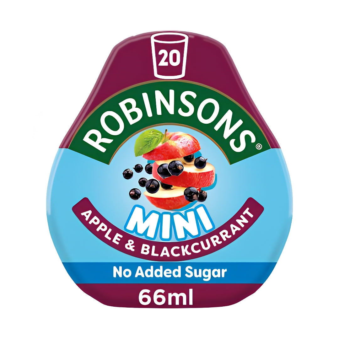 Robinsons Mini Apple & Blackcurrant No Added Sugar Squash