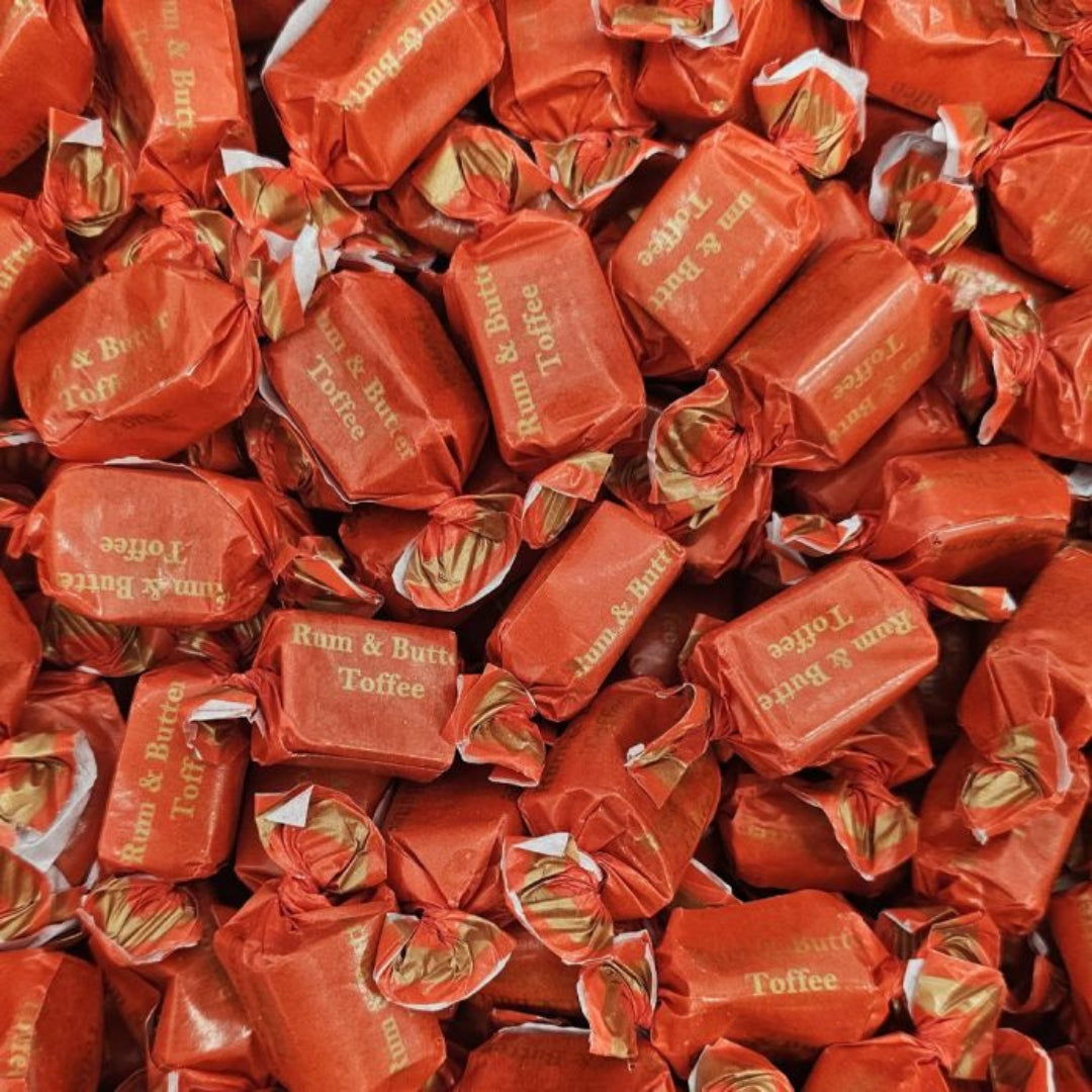 Retro Pick N Mix Sweets Rum & Butter Toffee