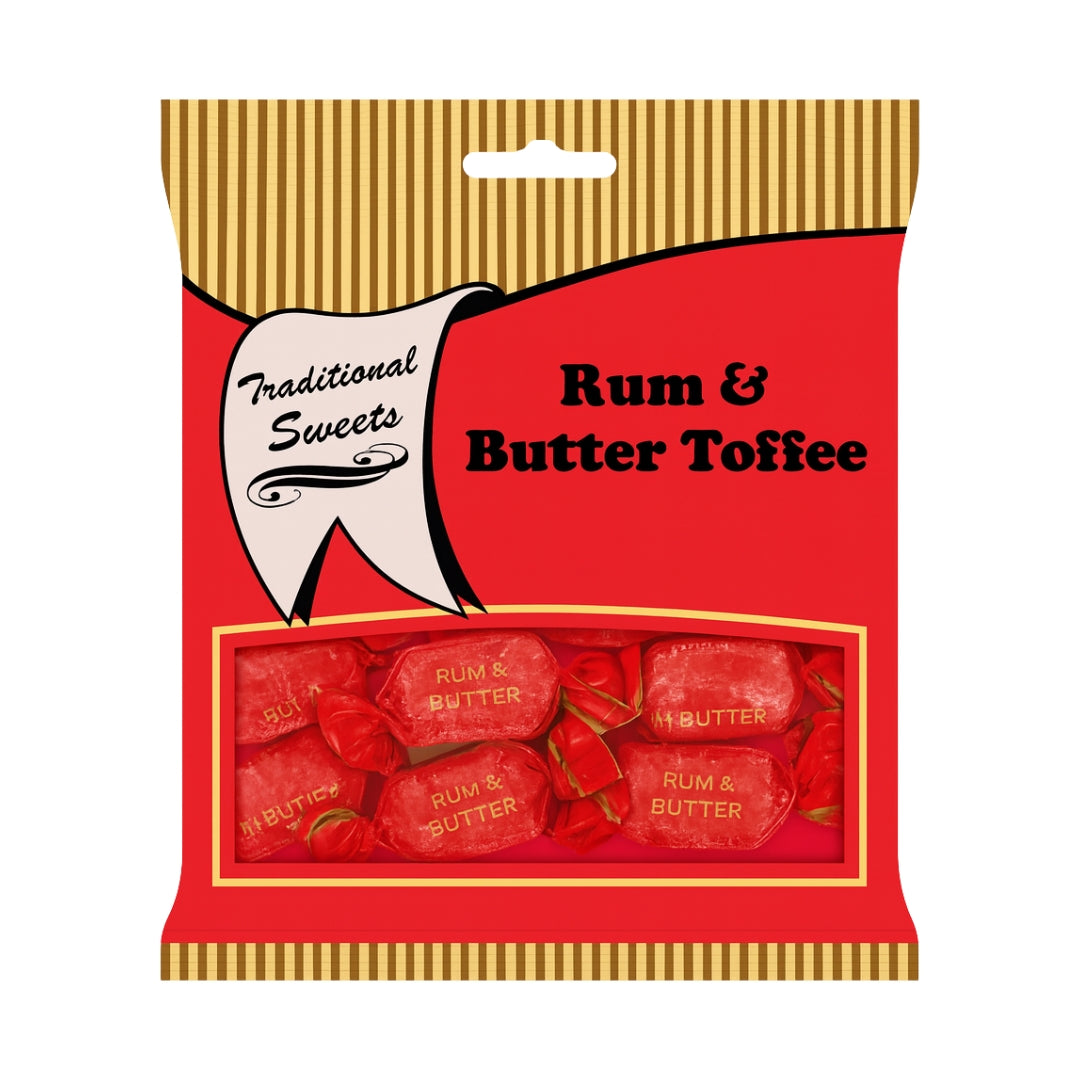 Retro Pick N Mix Sweets Rum & Butter Toffee