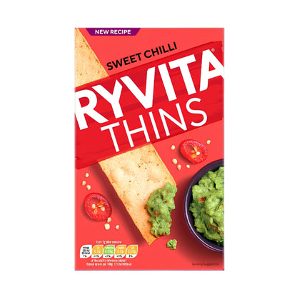 Ryvita Snack It Thins Smoky Sweet Chilli Flatbread Snacks