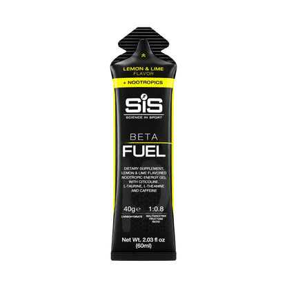 SiS Beta Fuel + Nootropics Lemon & Lime Energy Gels