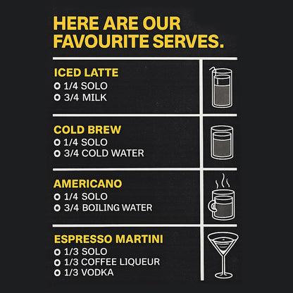 Solo Ready-To-Go Espresso Coffee