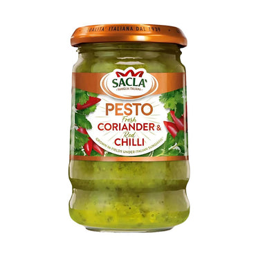 Sacla’ Fresh Coriander & Chilli Pesto