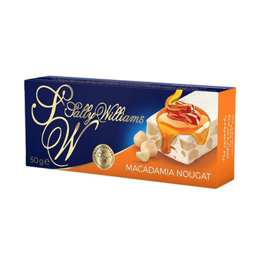 Sally Williams Macadamia Nougat Bars