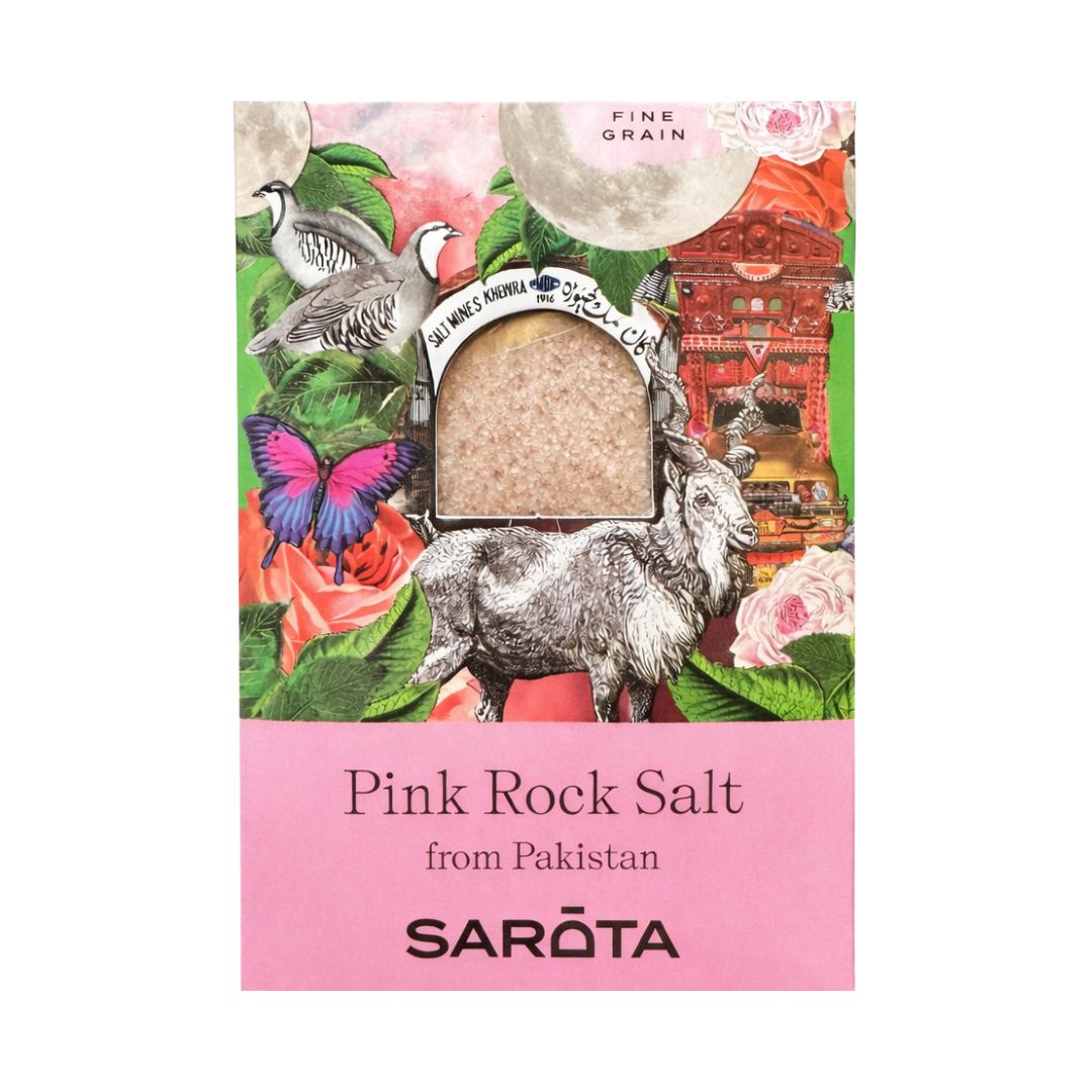 Sarota Fine Grain Pink Rock Salt