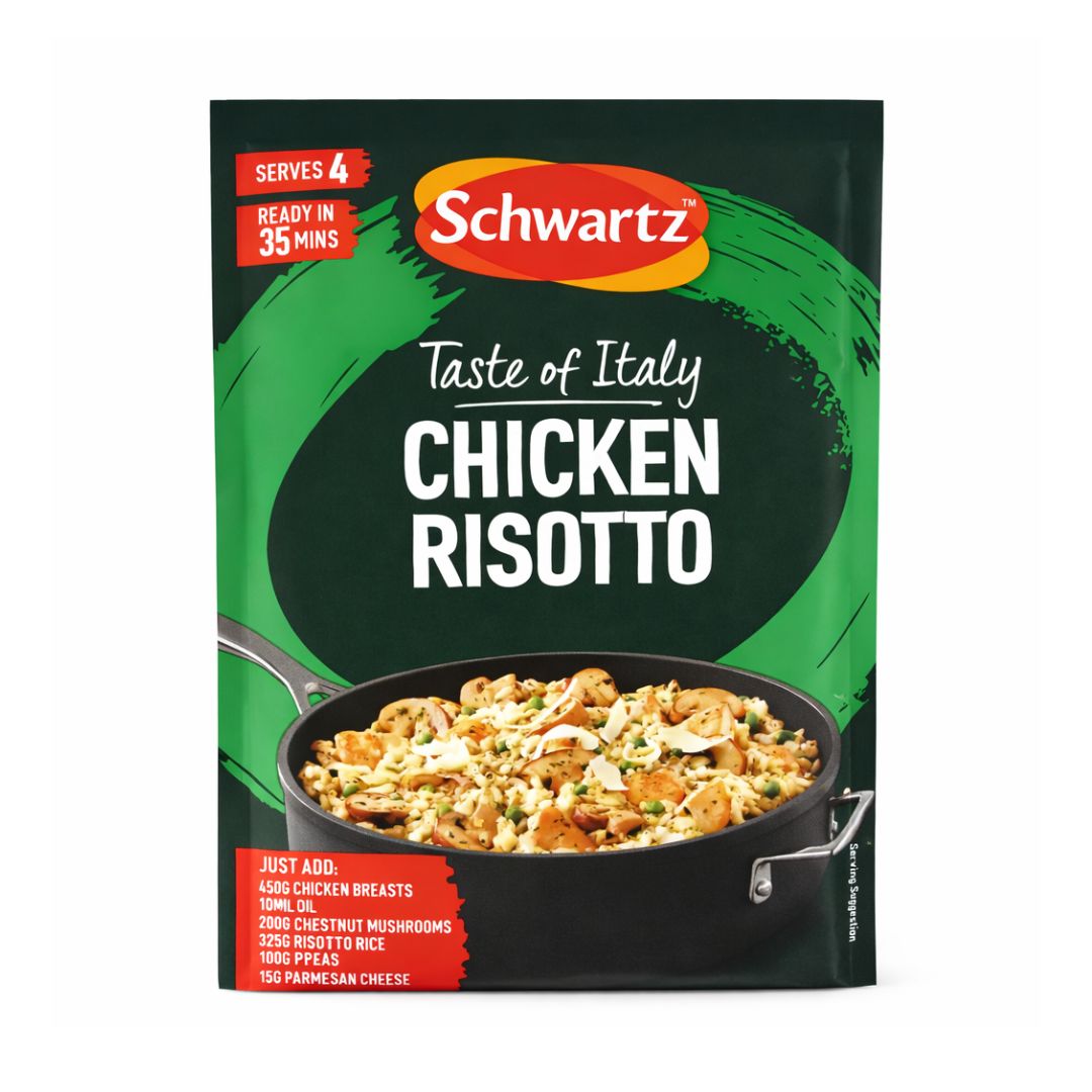 Schwartz Taste of Italy Chicken Risotto Recipe Mix