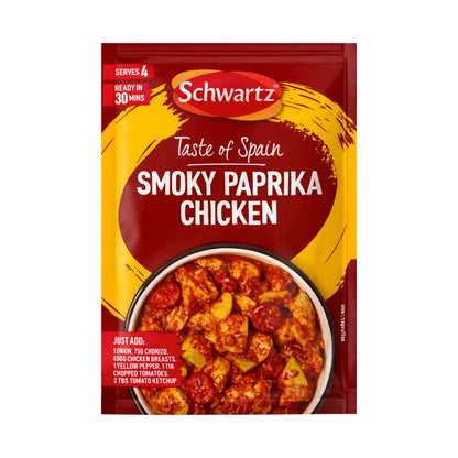 Schwartz Taste of Spain Smoky Paprika Chicken Recipe Mix