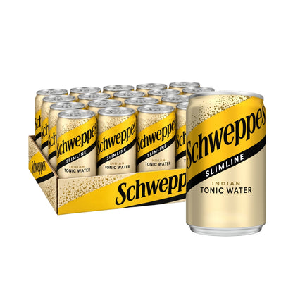 Schweppes Slimline Indian Tonic Water Mini Cans
