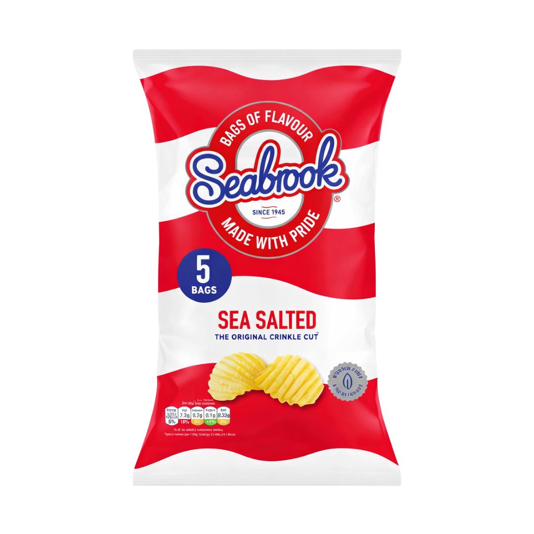 Seabrook Sea Salted Crinkle Cut Crisps