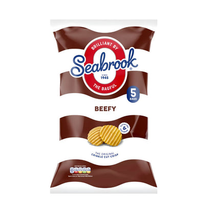 Seabrook Beefy Crinkle Cut Crisps