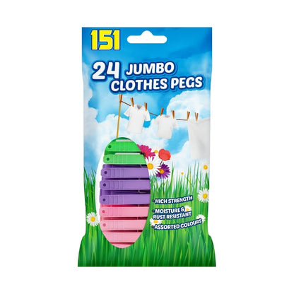 Sealapack Jumbo Laundry Clothes Pegs
