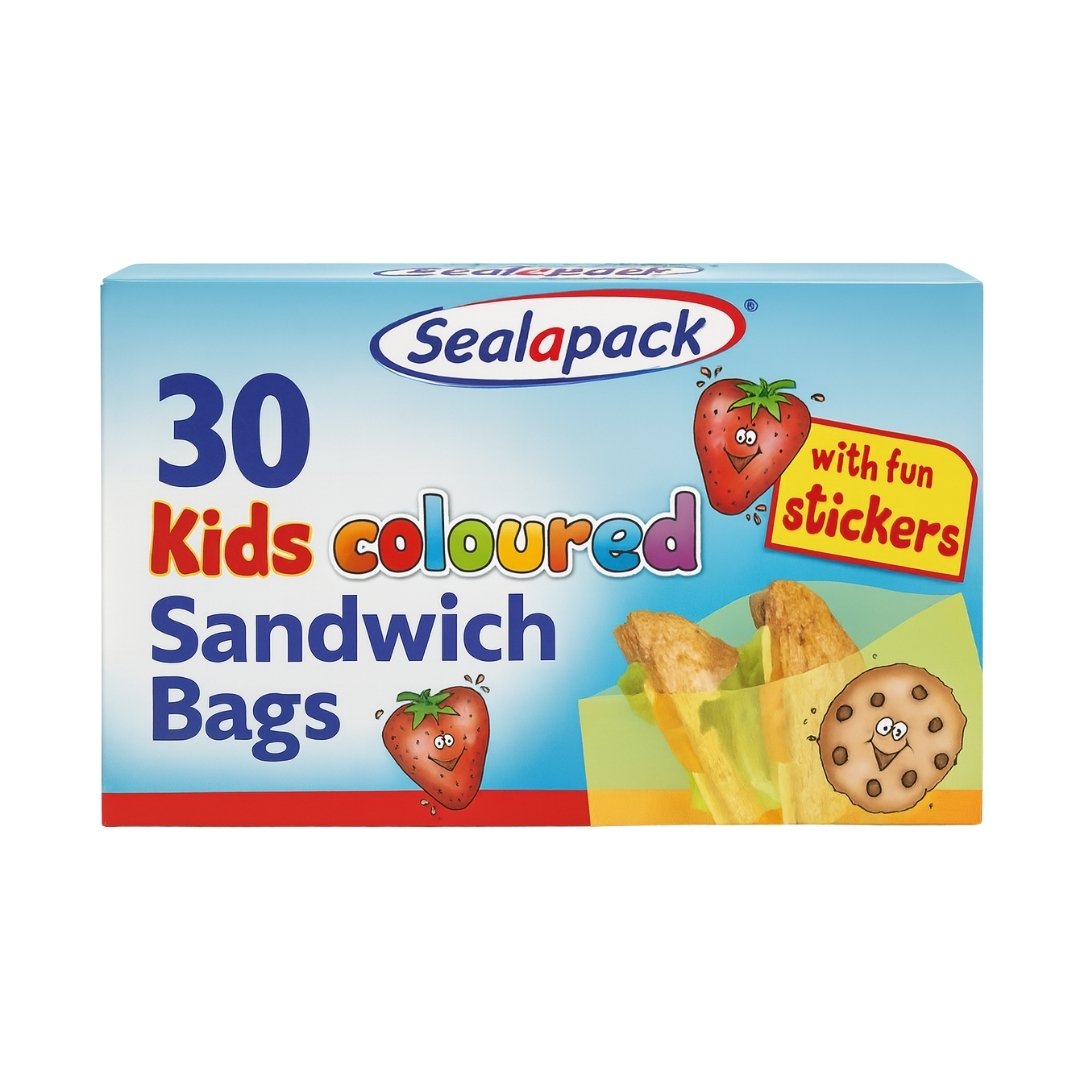 Sealapack Kids Coloured Sandwich Bags