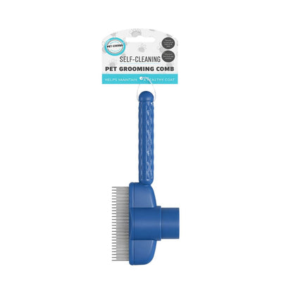 Pet Living Grooming Essentials Self Cleaning Pet Grooming Comb