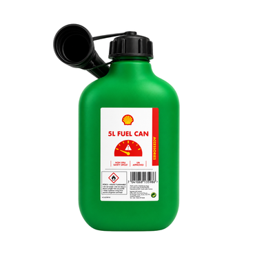 Shell 5L Fuel Can with Safety Spout