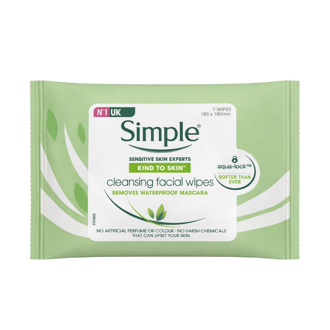 Simple Kind to Skin Cleansing Facial Wipes
