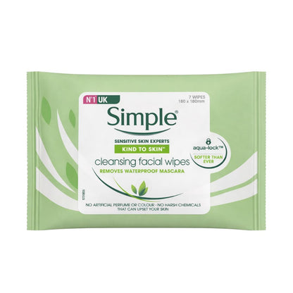 Simple Kind to Skin Cleansing Facial Wipes
