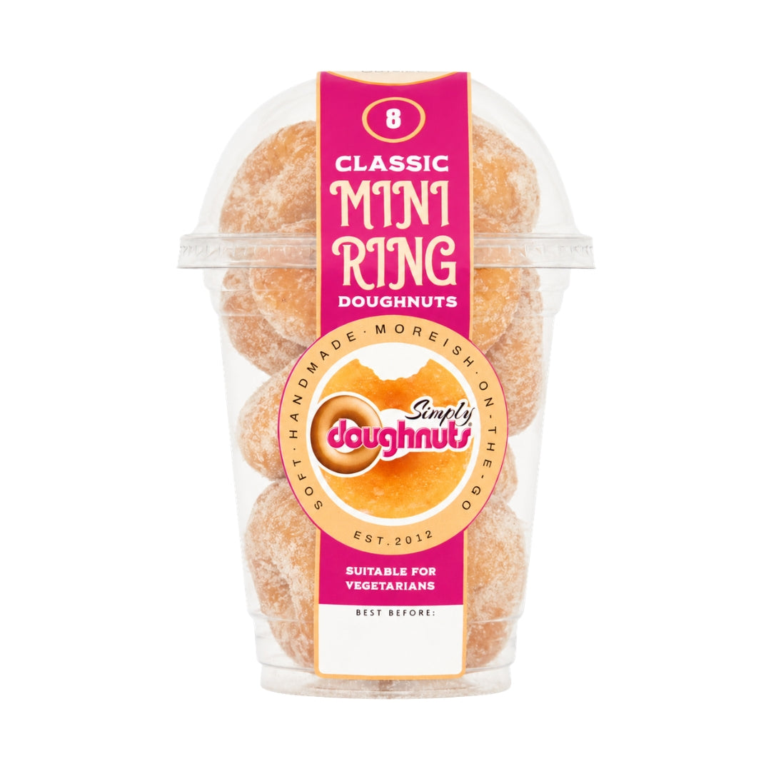 Simply Doughnuts Classic Mini Ring Doughnuts