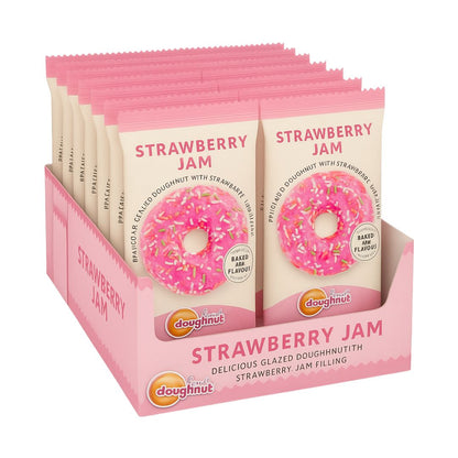 Simply Jam Strawberry Doughnuts