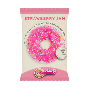 Simply Jam Strawberry Doughnuts