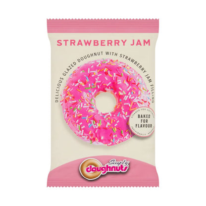 Simply Jam Strawberry Doughnuts