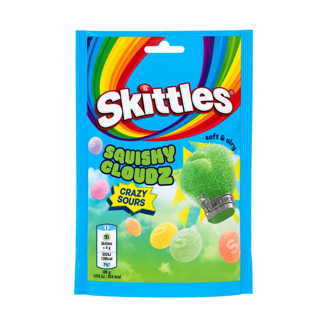 Skittles  Squishy Cloudz Crazy Sours