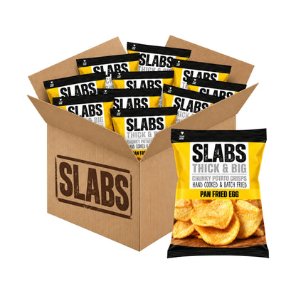 SLABS Pan Fried Egg Flavour Chunky Potato Crisps