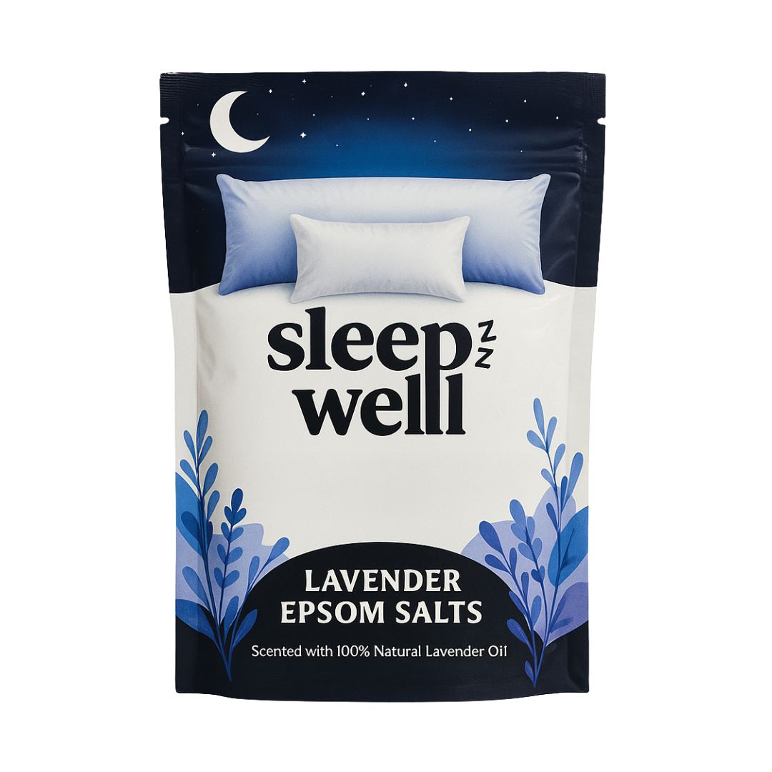 Sleep Well Zzz Lavender Epsom Bath Salts
