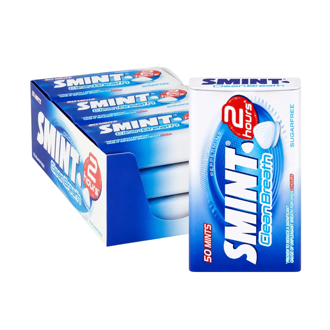 Smint Clean Breath Sugar Free Peppermint Mints