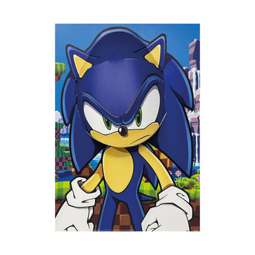 Sonic The Hedgehog 3D PopHeads Poster