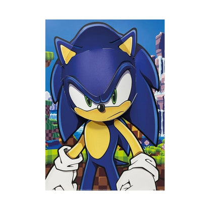 Sonic The Hedgehog 3D PopHeads Poster