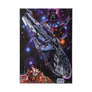 Star Wars Millennium Falcon 3D PopHeads Poster
