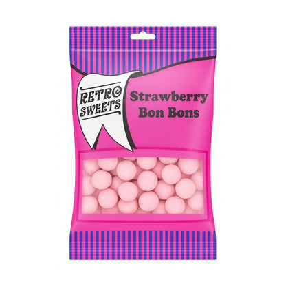 Retro Pick N Mix Sweets Strawberry Bon Bons