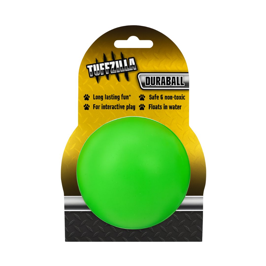 Tuffzilla Duraball Tough Floating Fetch Dog Ball