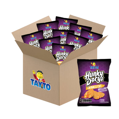 Tayto Hunky Dorys Hot & Spicy Crinkle Cut Crisps