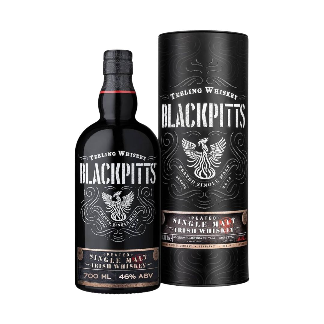 Teeling Blackpitts Peated Single Malt Irish Whiskey