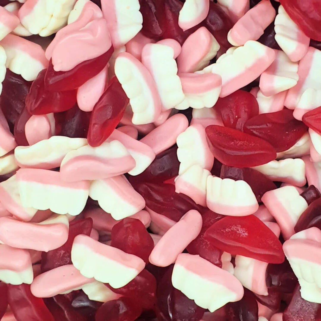 Retro Pick N Mix Sweets Teeth & Lips