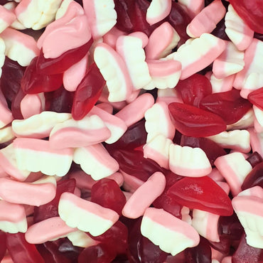 Retro Pick N Mix Sweets Teeth & Lips