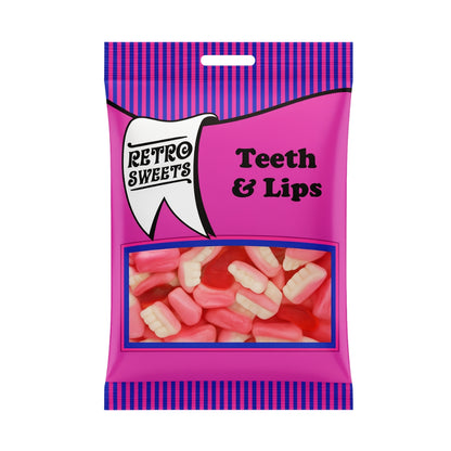 Retro Pick N Mix Sweets Teeth & Lips