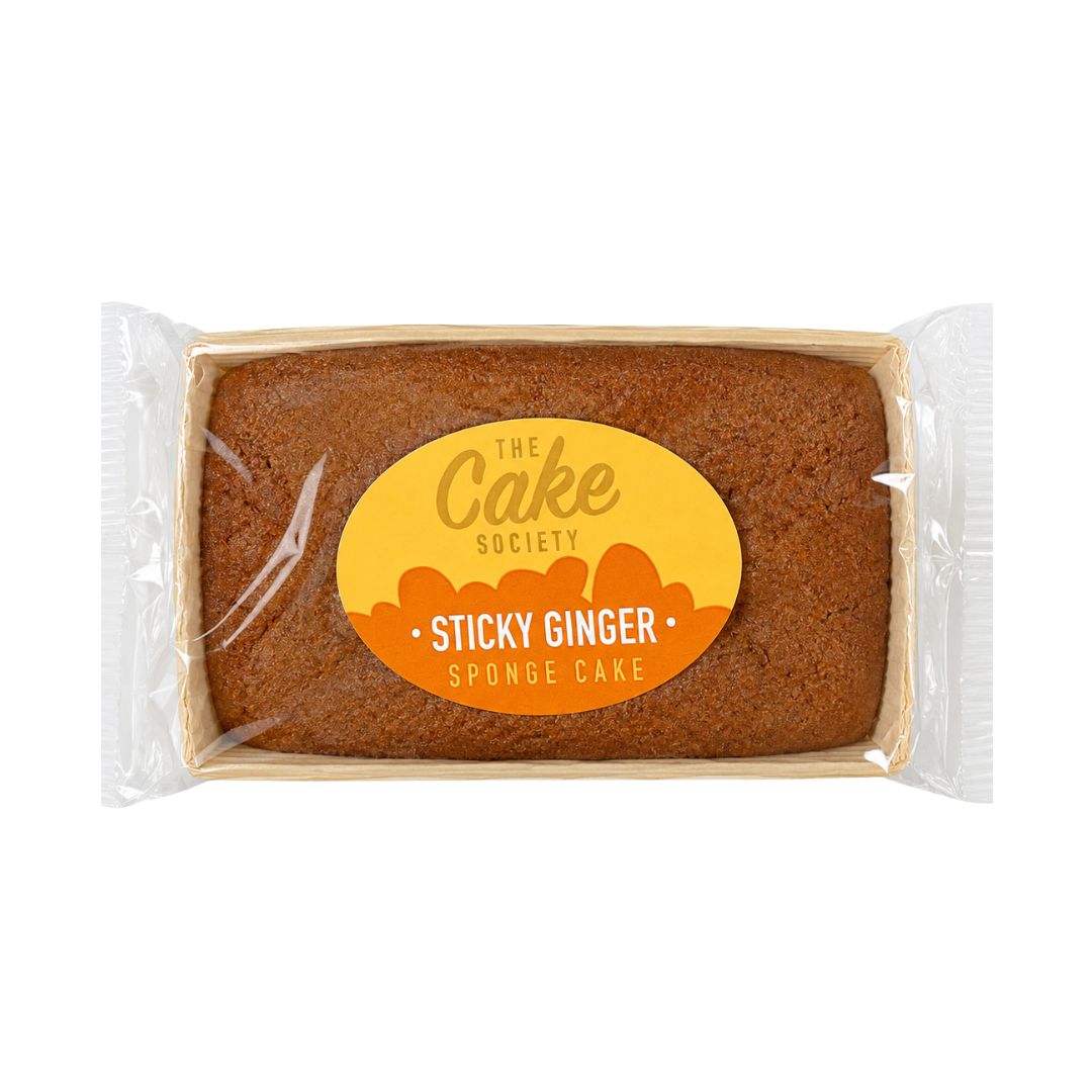 The Cake Society Sticky Ginger Sponge Cake Loaf