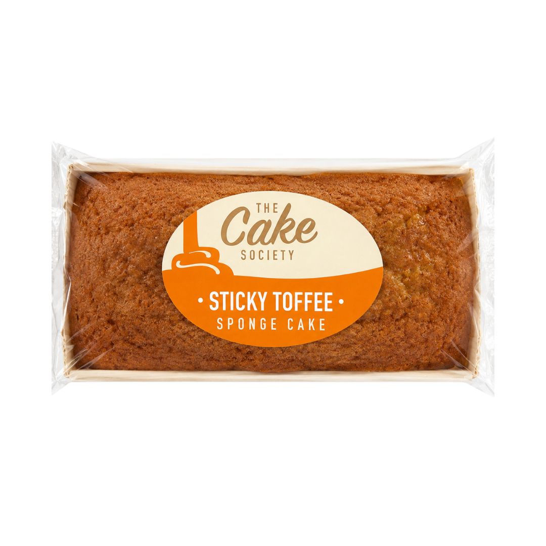 The Cake Society Sticky Toffee Sponge Cake Loaf