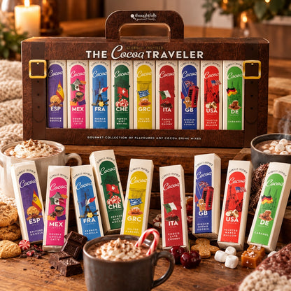 The Cocoa Traveller Gourmet Hot Chocolate Collection