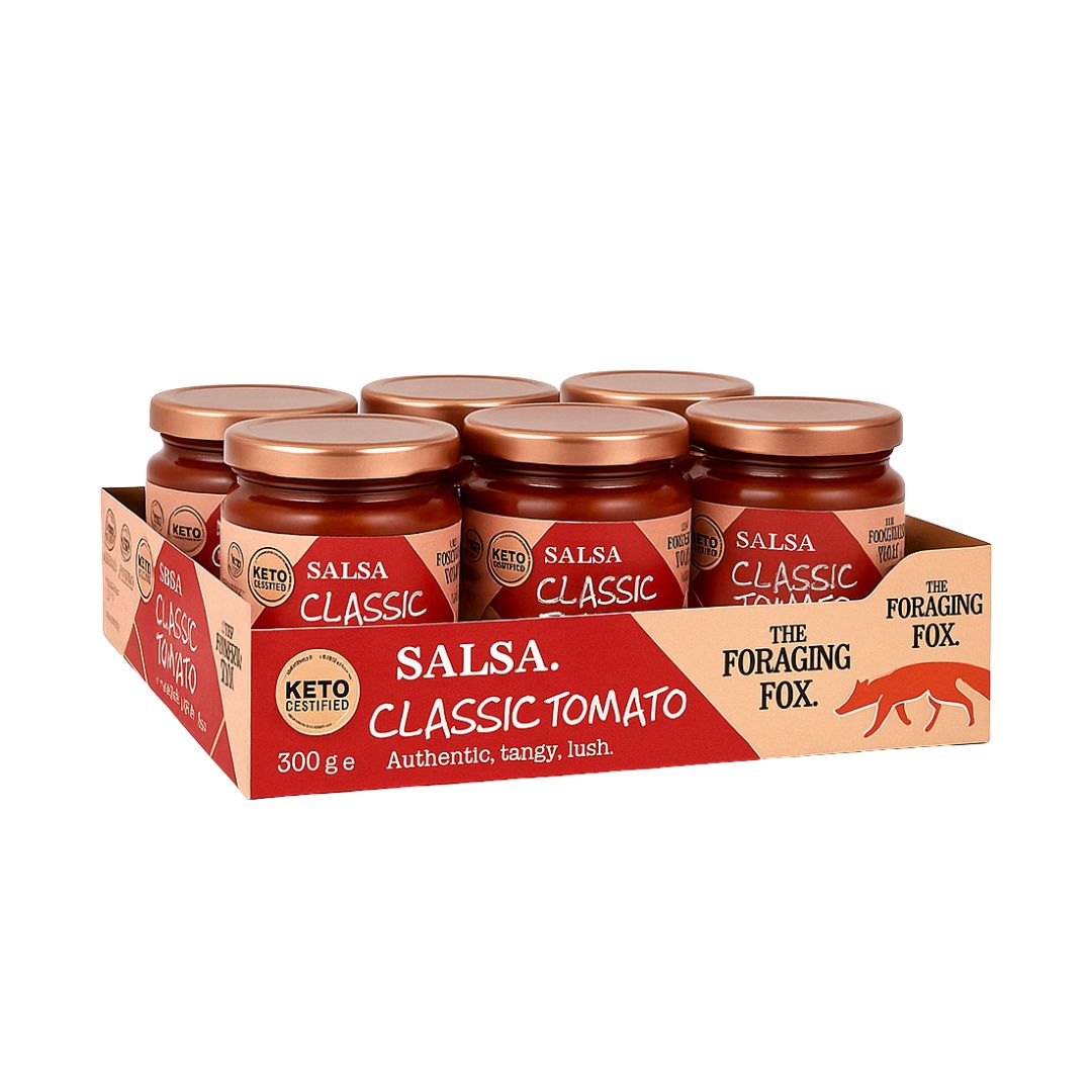 The Foraging Fox Classic Tomato Salsa