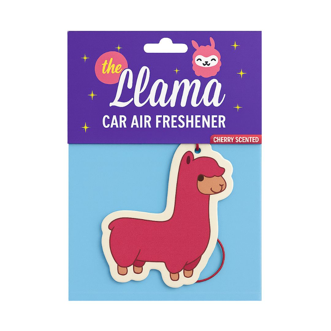 The Llama Car Air Freshener