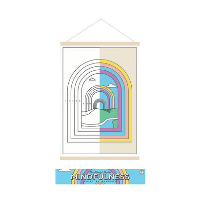The Mindful Painter Mindfulness Paint by Numbers Kit