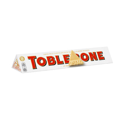 Toblerone Honey & Almond Nougat White Chocolate