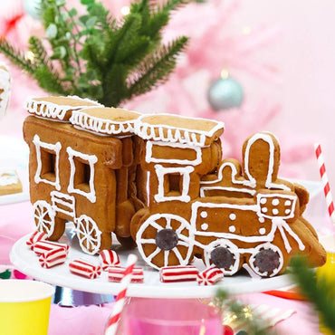 Treat Kitchen Decorate Your Own Gingerbread Train